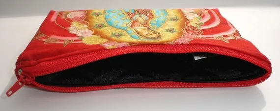 Red Virgin Mary Guadalupe wallet #RVW