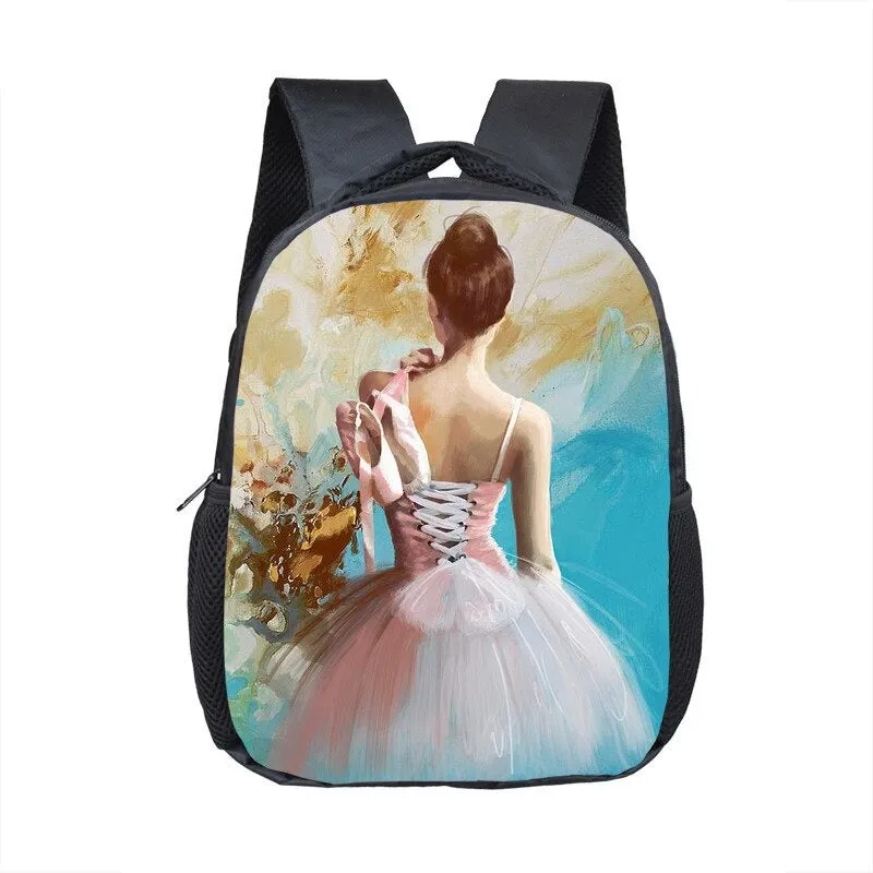 School Gymnastics Ballet Backpack