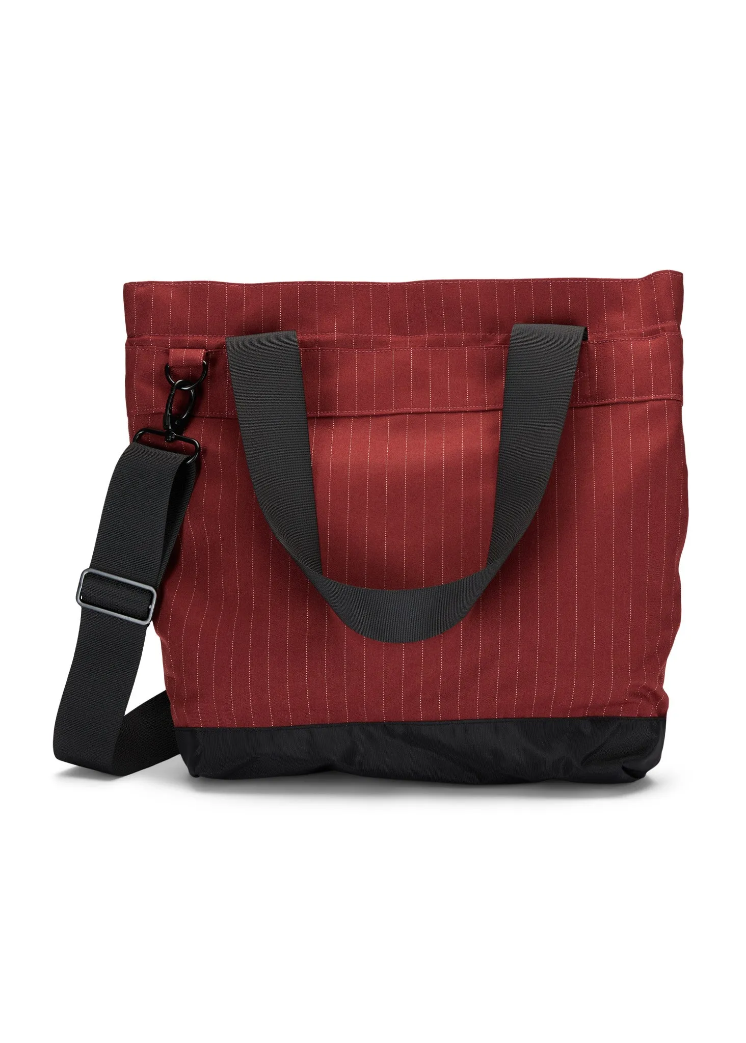 Shoulder Bag - Russet Pinstripe