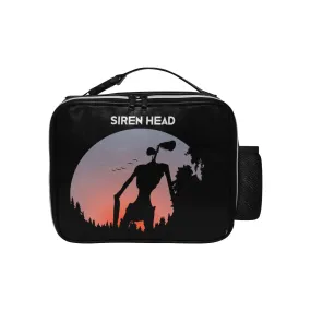 Siren Head PU Leather Lunch Box