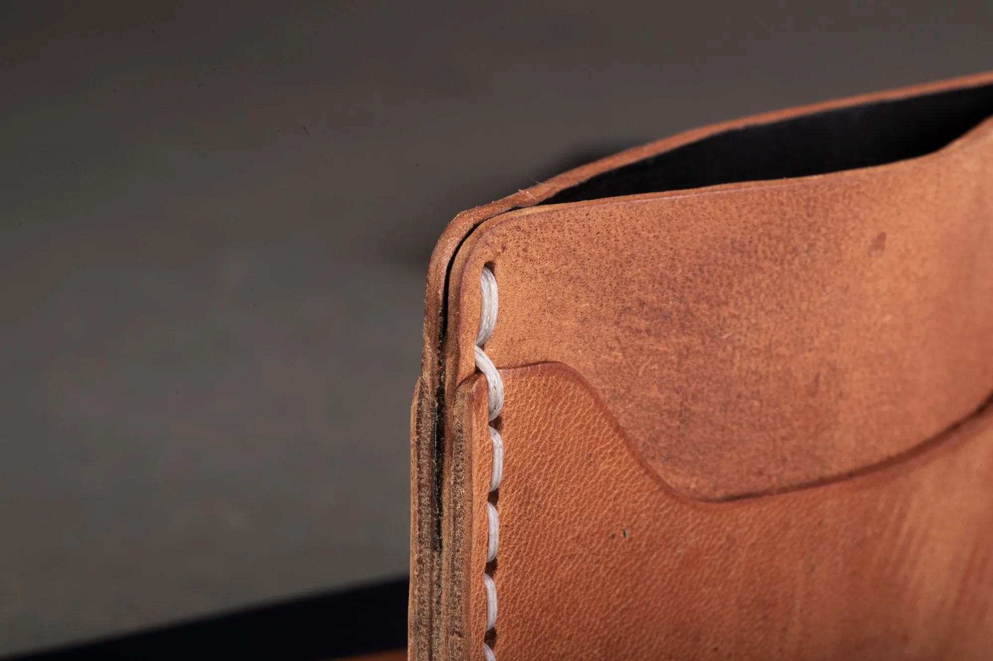 Slim Wallet // Cordovan // White Thread