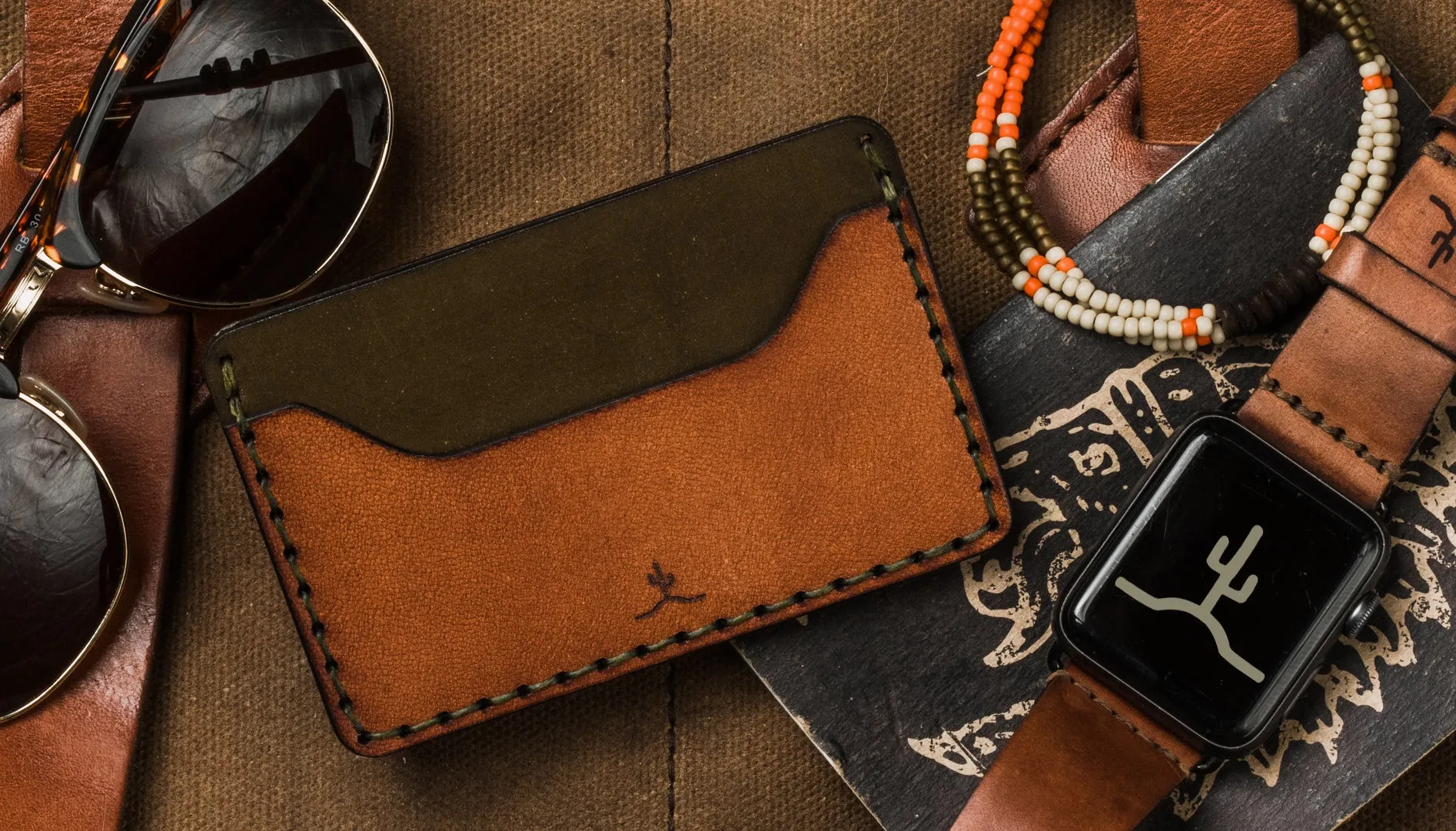 Slim Wallet // Woodland