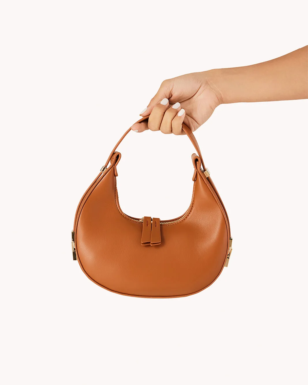 SOFIA SHOULDER BAG - TAN