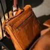 Tan Leather Goods - Alex Laptop Bag | Toffee