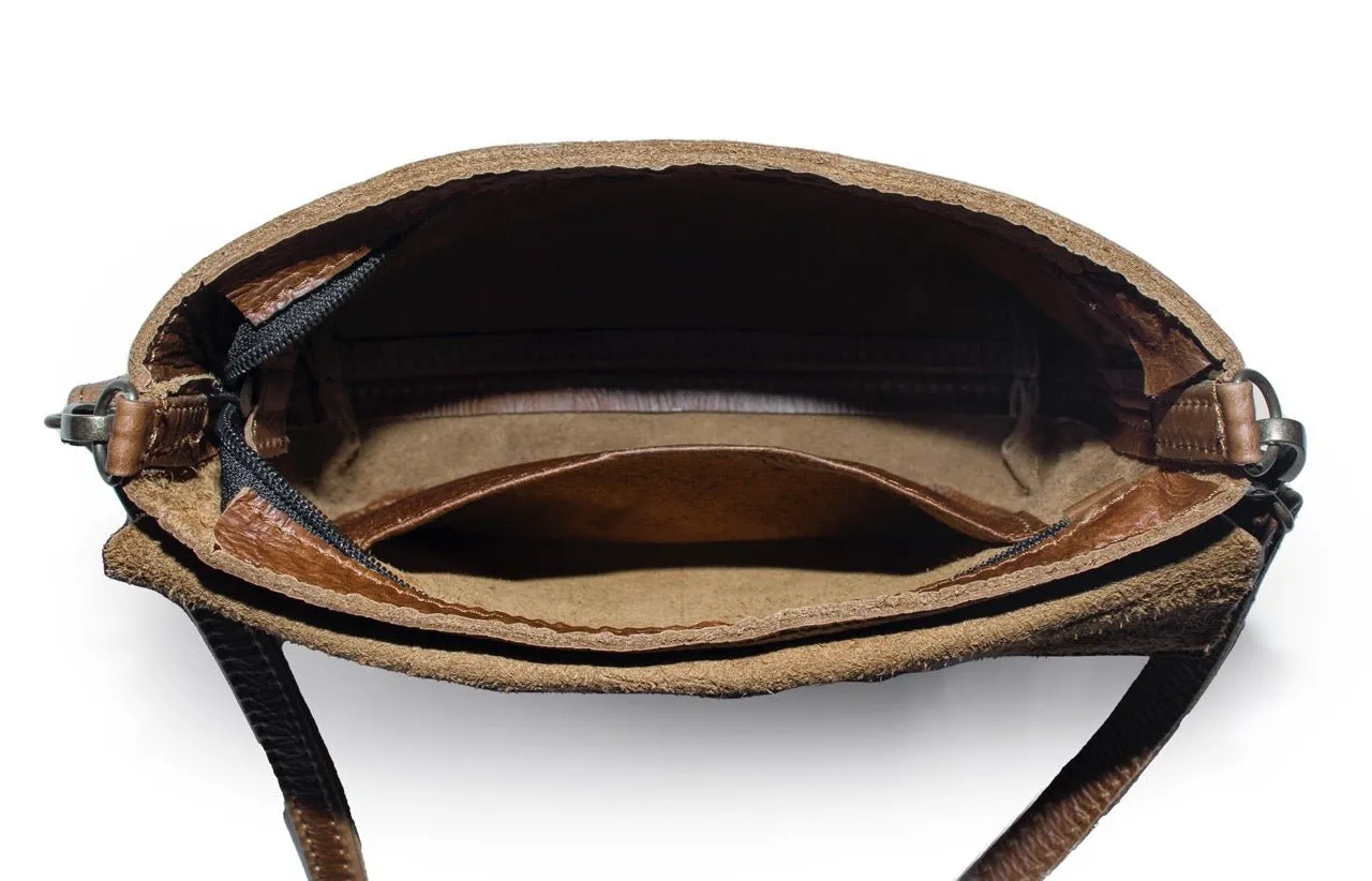 Tan Leather Goods - Mila Sling Bag | Pecan