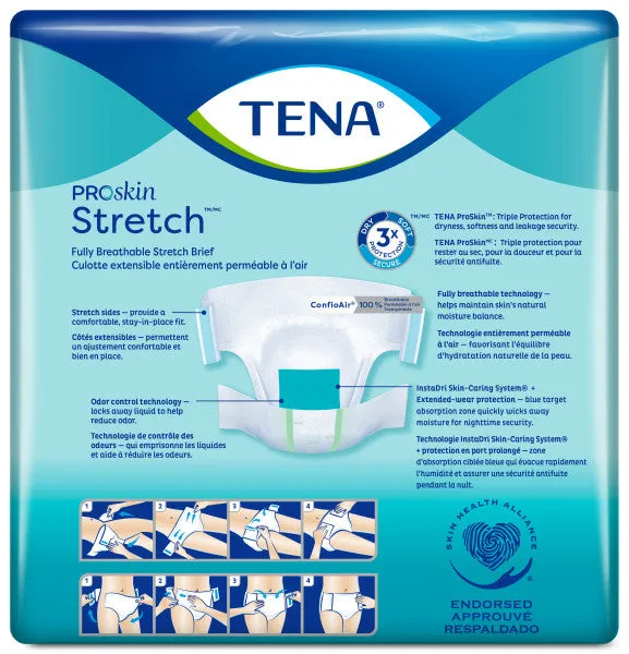 TENA ProSkin™ Stretch Super Bariatric Incontinence Brief