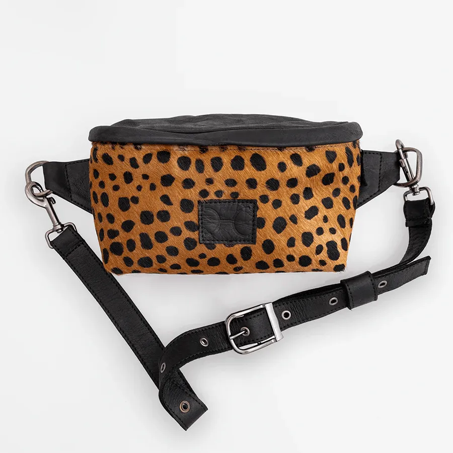 Thandana Animal Print Leather Ari Bum Bag - Fanny Pack