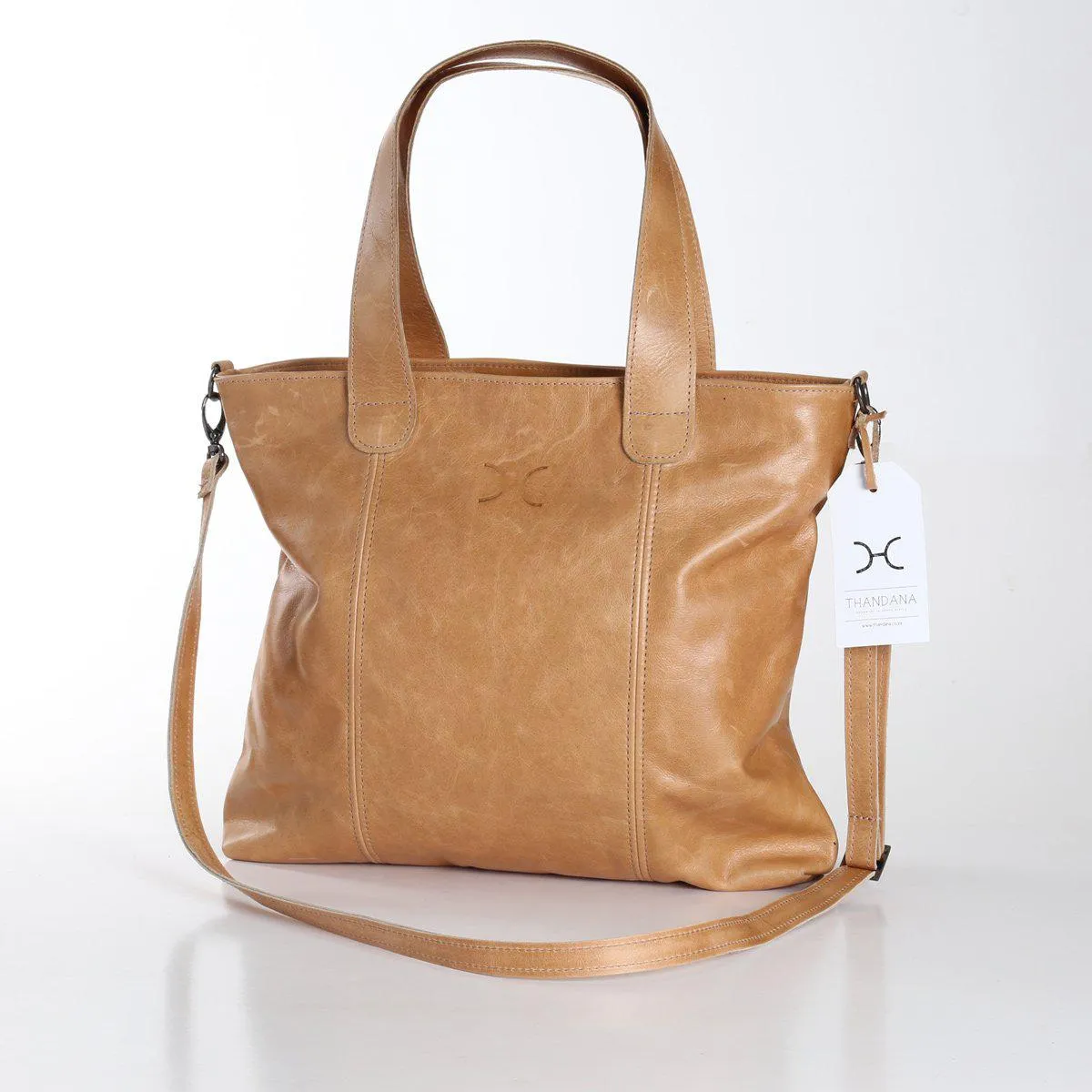 Thandana Jax Leather Handbag