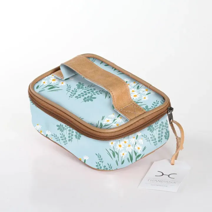 Thandana Laminated Fabric Single Toiletry Case