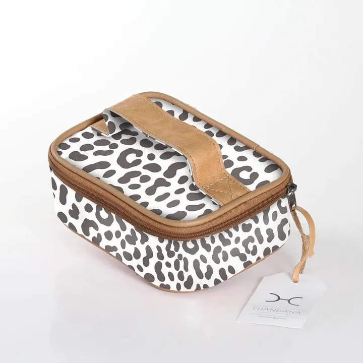 Thandana Laminated Fabric Single Toiletry Case