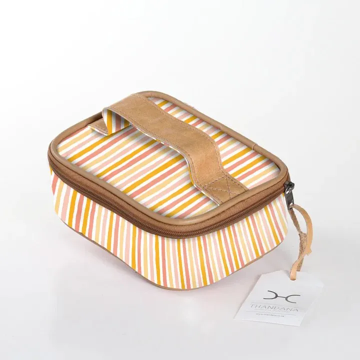 Thandana Laminated Fabric Single Toiletry Case