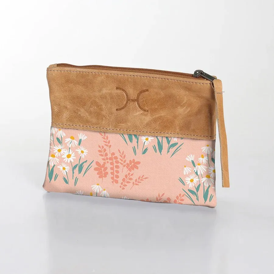 Thandana Laminated Fabric With Leather Pouch | New Designs