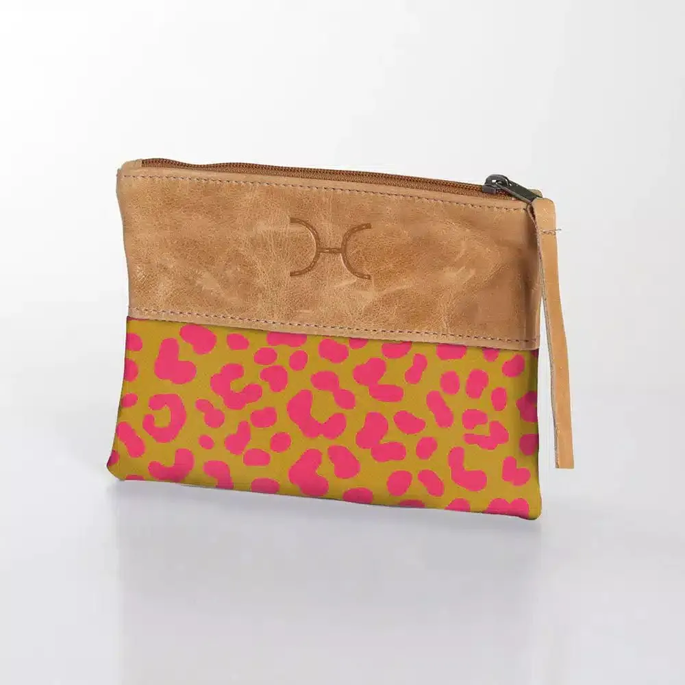 Thandana Laminated Fabric With Leather Pouch | New Designs