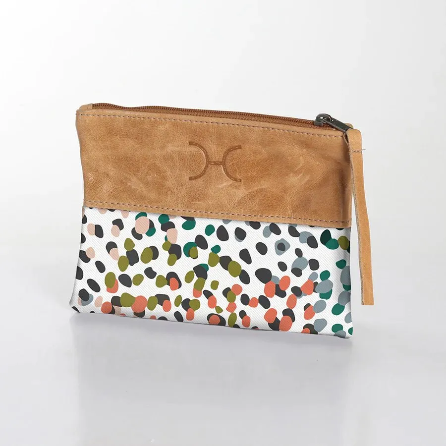 Thandana Laminated Fabric With Leather Pouch | New Designs