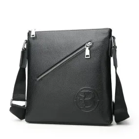 The Brixton Cross-Zip Messenger Shoulder Bag