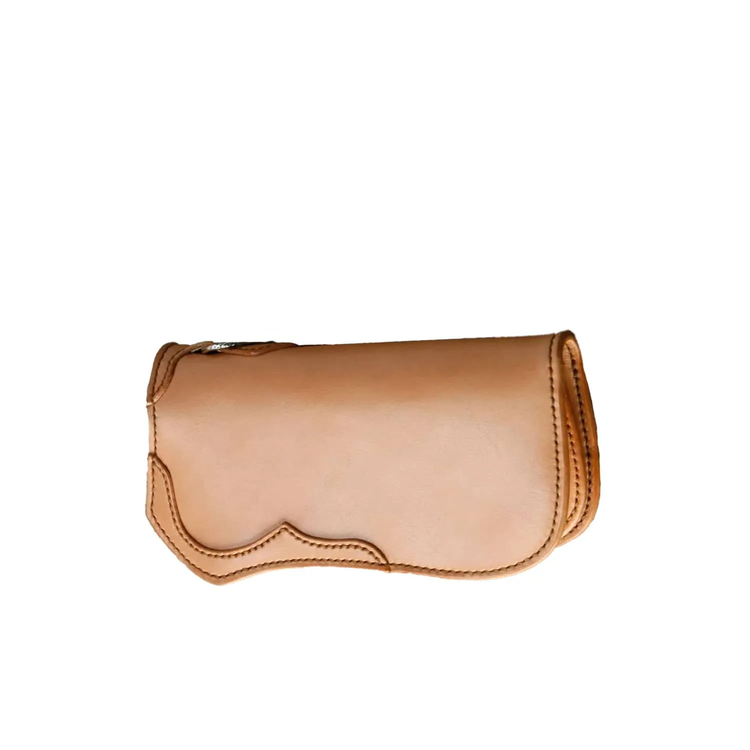 The Flat Head Multi-Fat Leather Medium Wallet Tan