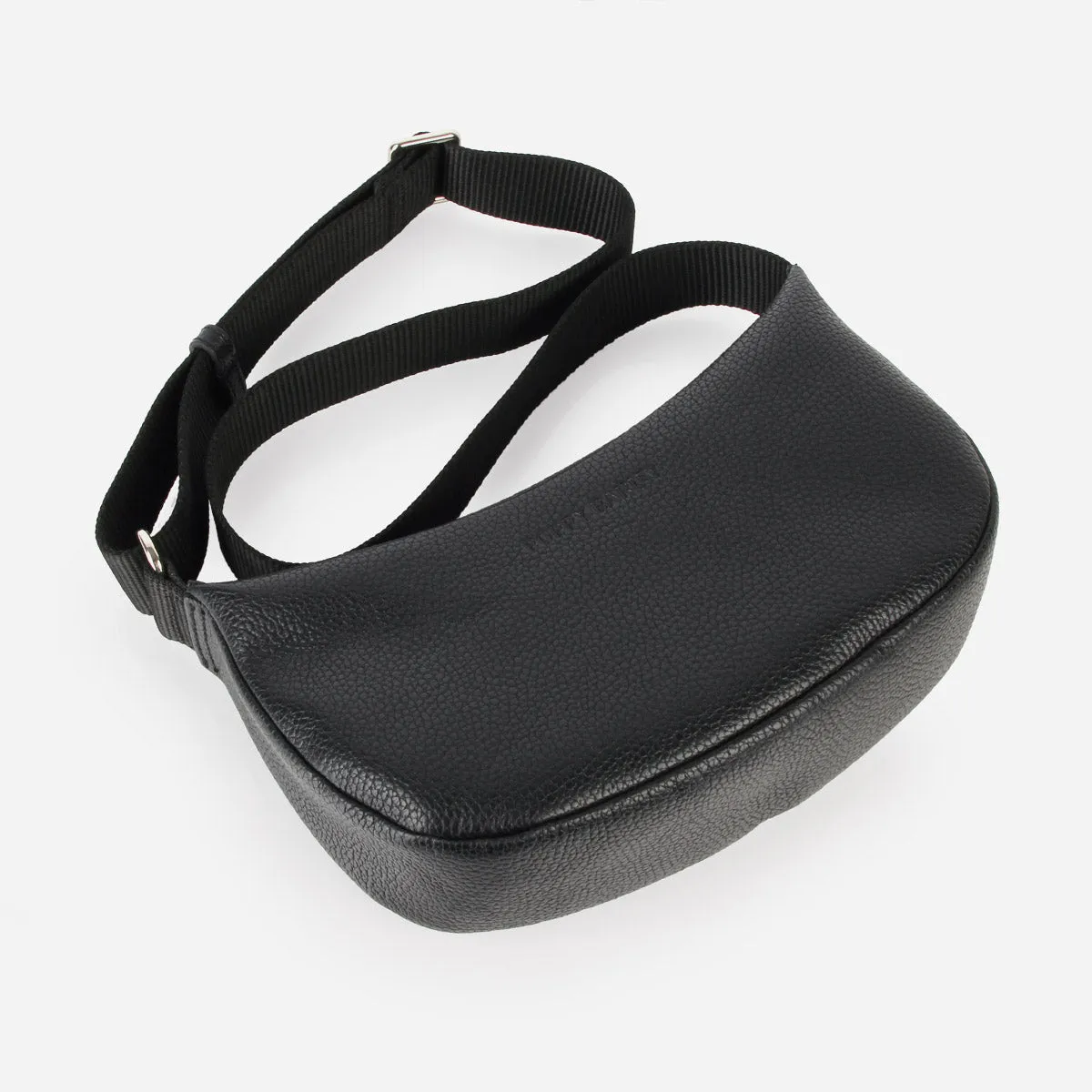 The Slouchy Crossbody Bag Black Pebble