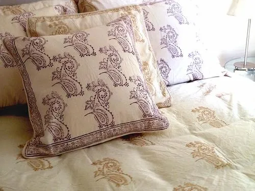 Tilonia® King Duvet Set - Fancy Paisley in Plum