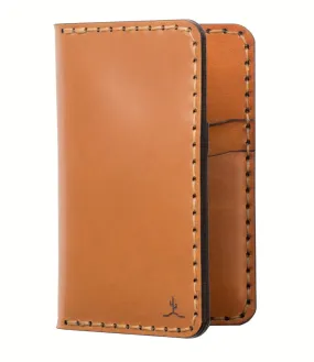 Vertical Wallet // Whiskey Cordovan