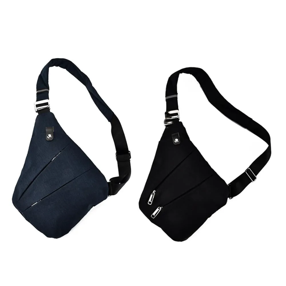 Waterproof Triangle Side Crossbody Bag