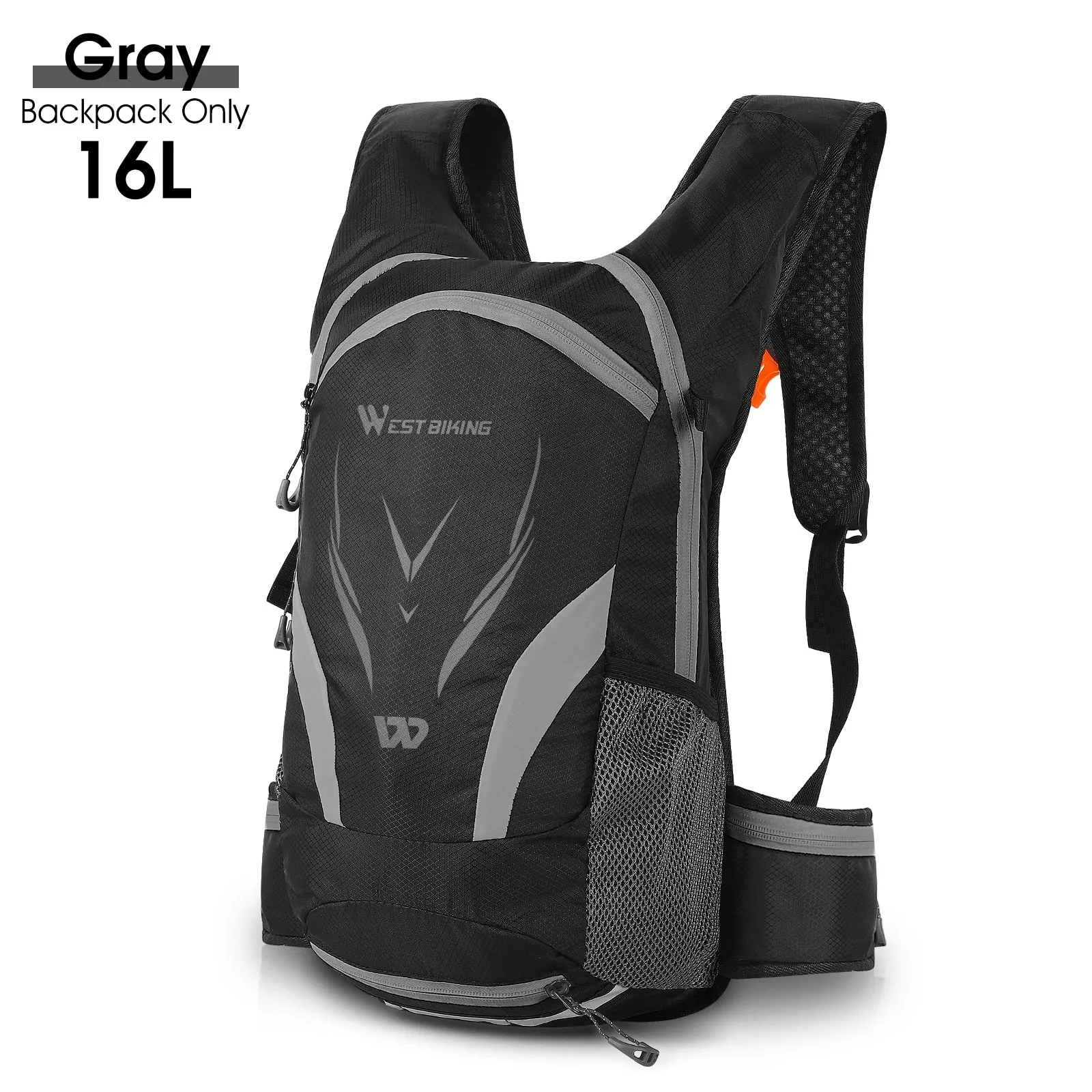 WEST BIKING Bike Bags Portable Waterproof Backpack 10L Cycling Water Bag Outdoor Sport Climbing Hiking Pouch Hydration Backpack