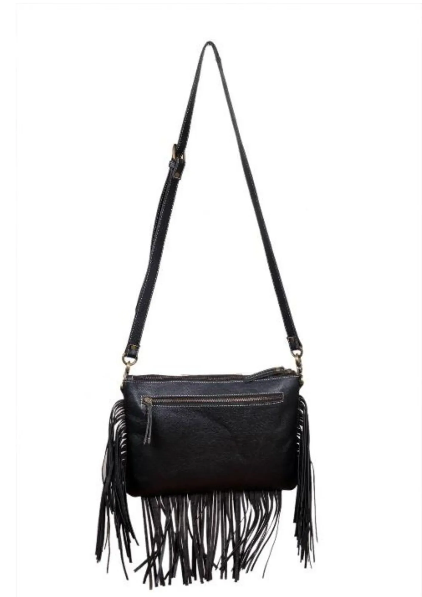 Western Shoulder bag T-1355-BRN